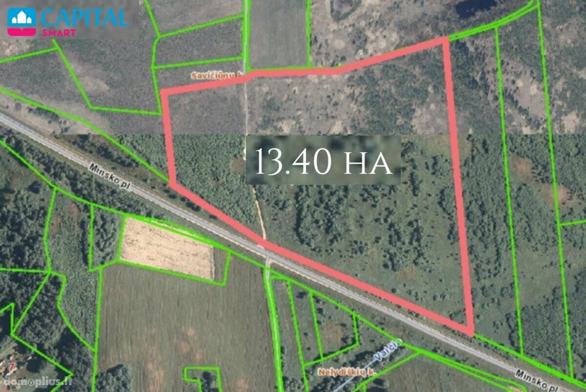 Parduodamas sklypas Vilniaus rajono sav., Nelydiškėse
