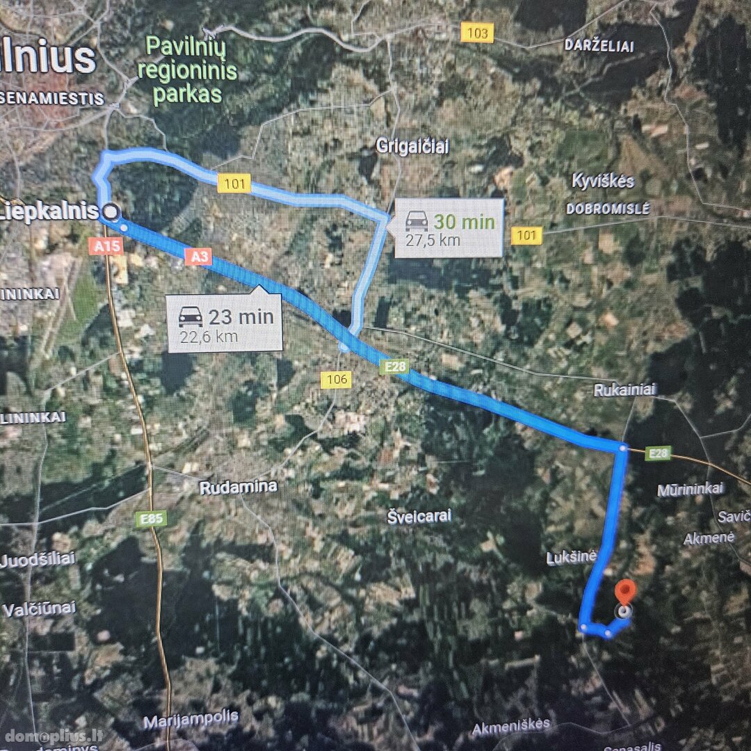 Parduodamas sklypas Vilniaus rajono sav., Mantušiuose