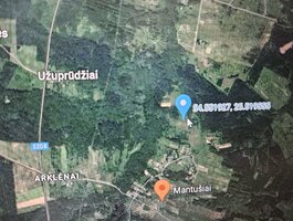 Parduodamas sklypas Vilniaus rajono sav., Mantušiuose