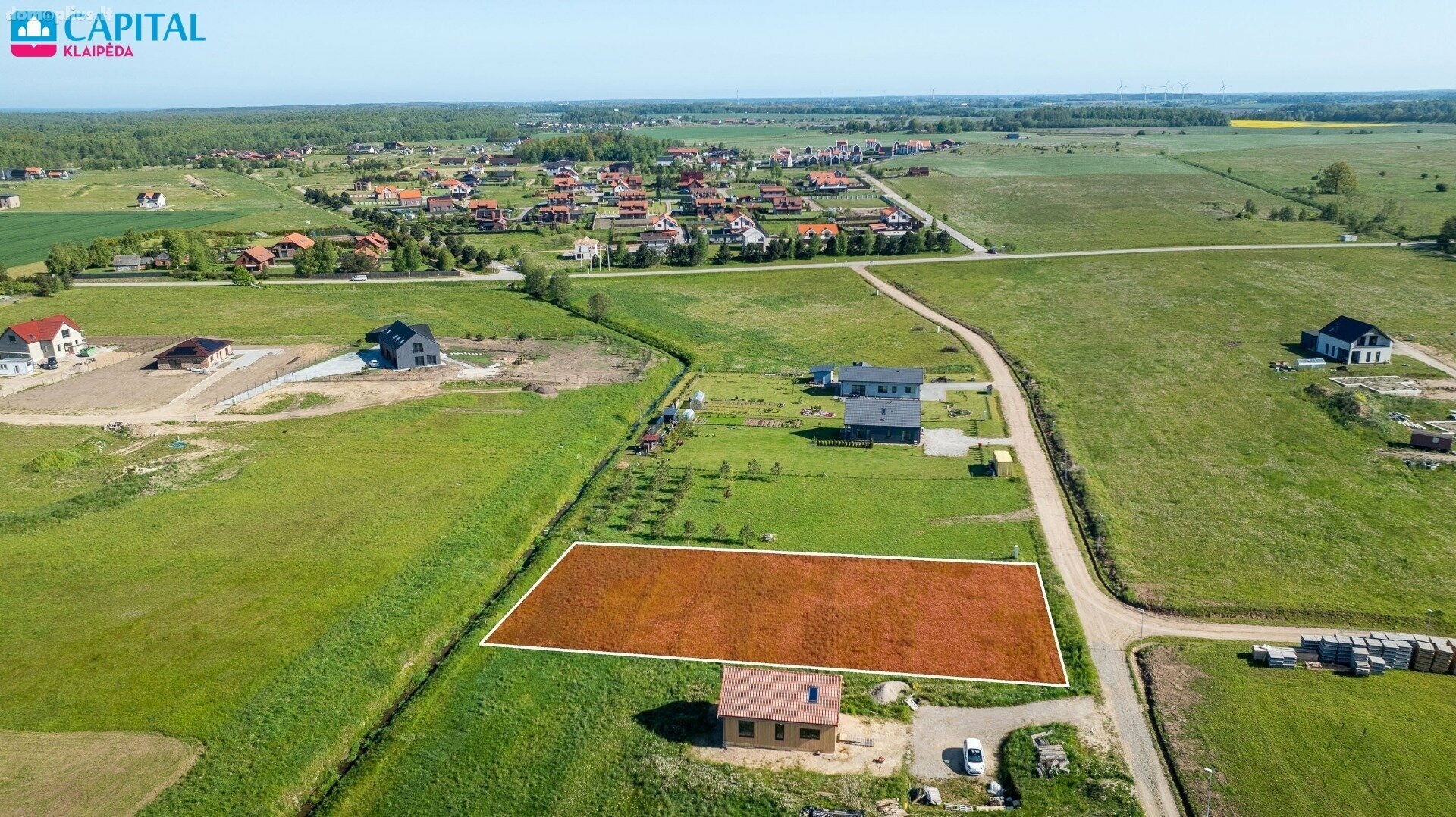 Parduodamas sklypas Klaipėdos rajono sav., Dargužiuose