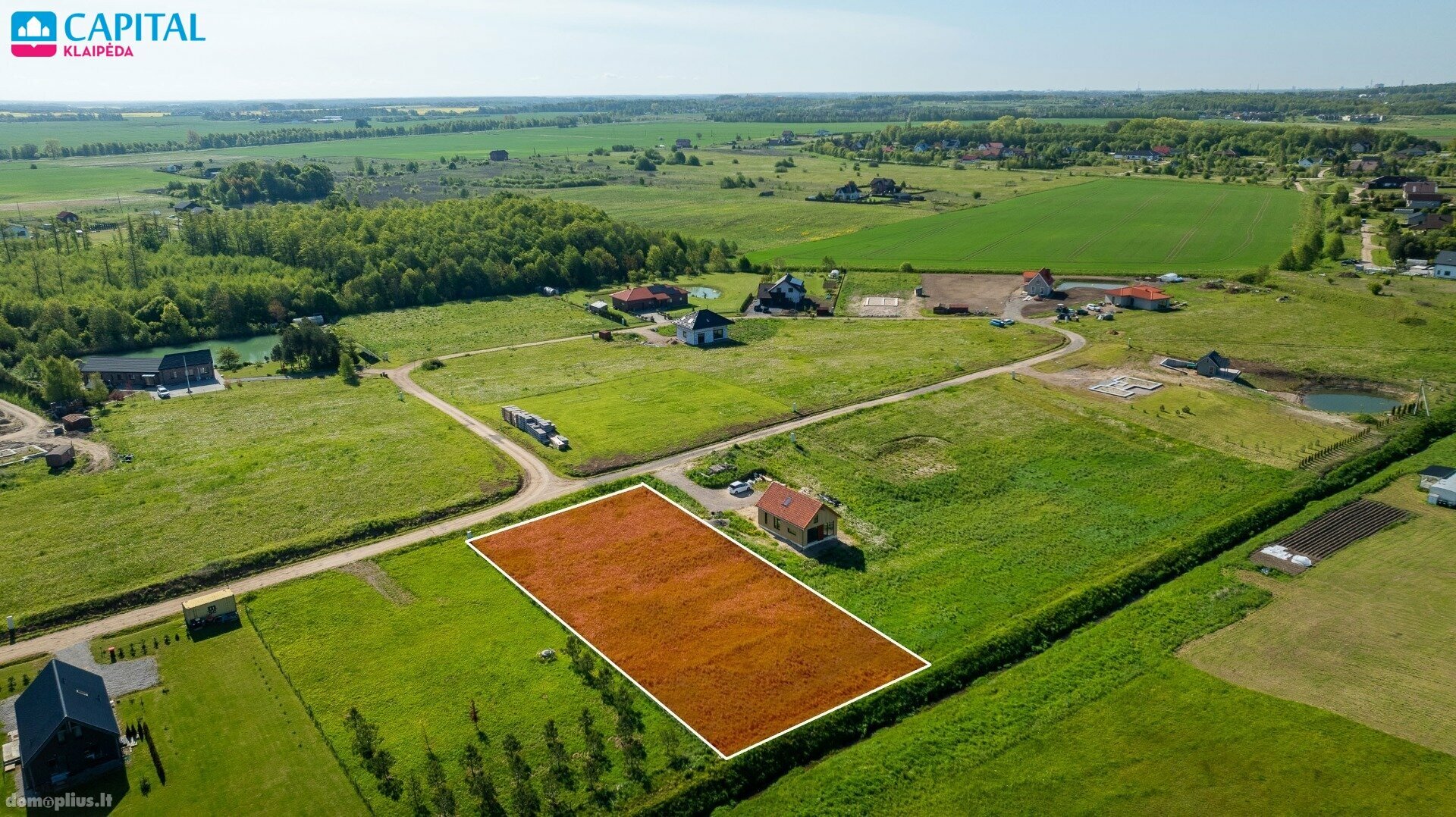 Parduodamas sklypas Klaipėdos rajono sav., Dargužiuose
