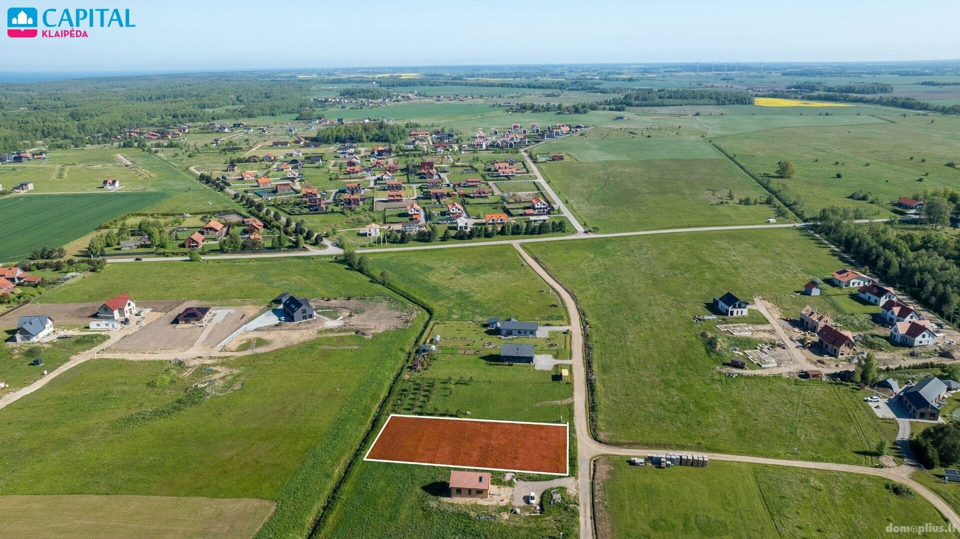 Parduodamas sklypas Klaipėdos rajono sav., Dargužiuose