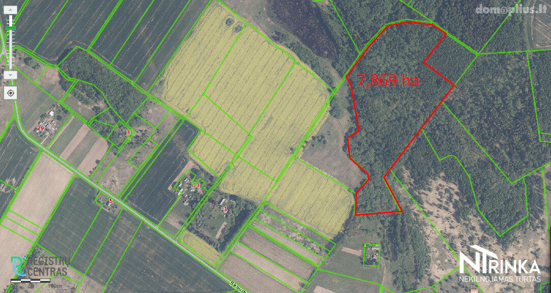 Parduodamas sklypas Šiaulių rajono sav., Bulėnuose