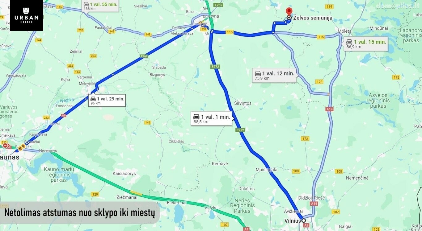 Parduodamas sklypas Ukmergės rajono sav., Šaltakeliuose