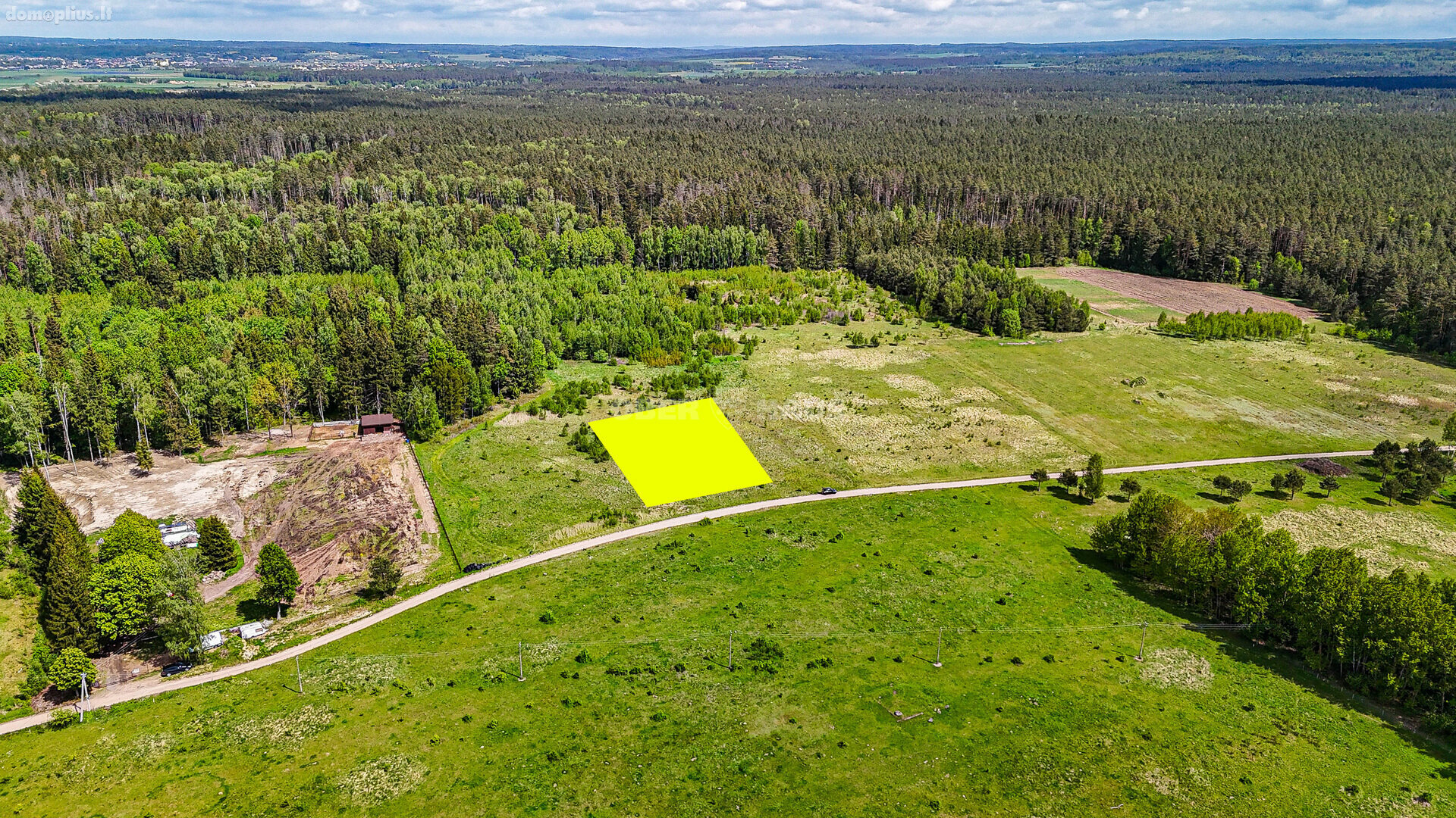 Parduodamas sklypas Vilniaus rajono sav., Dusinėnuose
