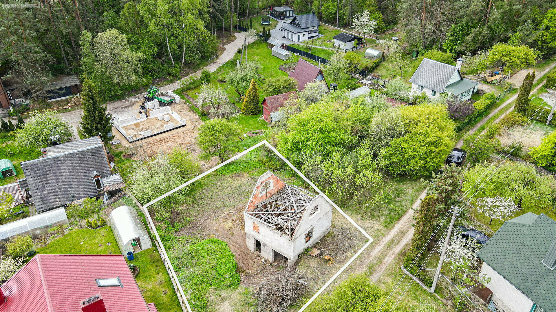 Parduodamas sklypas Trakų rajono sav., Vosyliukuose