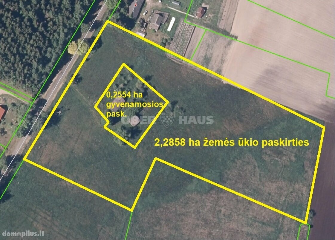 Parduodamas sklypas Šilutės rajono sav., Muižėje