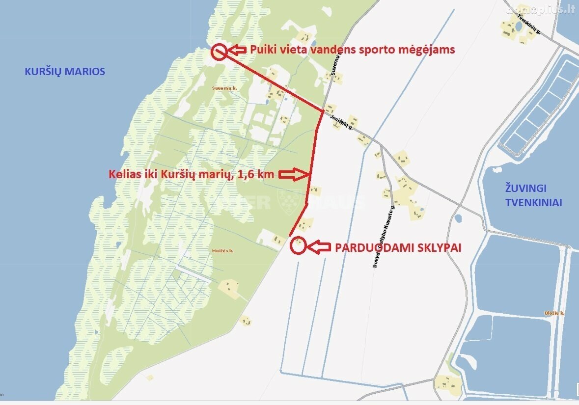 Parduodamas sklypas Šilutės rajono sav., Muižėje