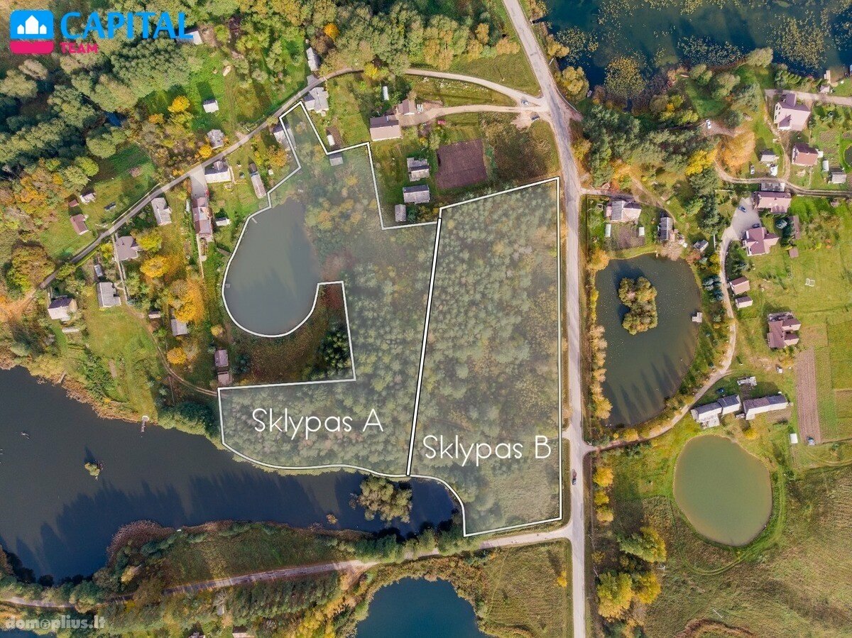 Parduodamas sklypas Trakų rajono sav., Aukštadvaryje, Verknės g.