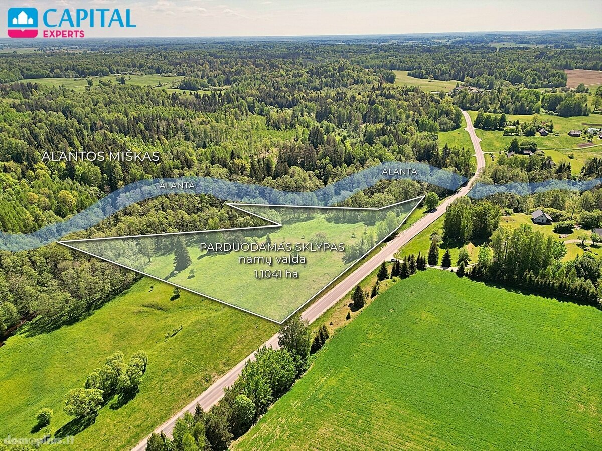 Parduodamas sklypas Molėtų rajono sav., Antaliežiuose