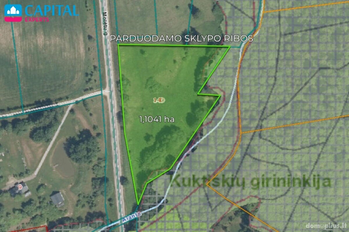 Parduodamas sklypas Molėtų rajono sav., Antaliežiuose