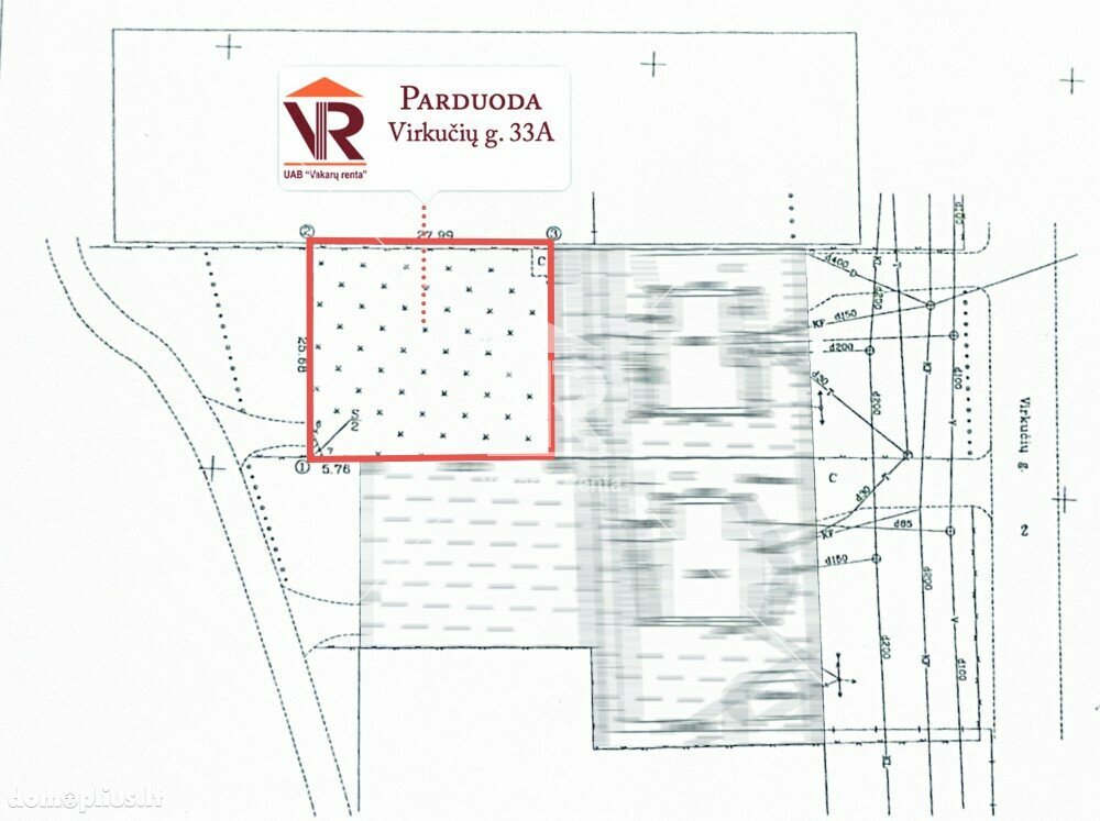 Parduodamas sklypas Klaipėdoje, Tauralaukyje, Virkučių g.