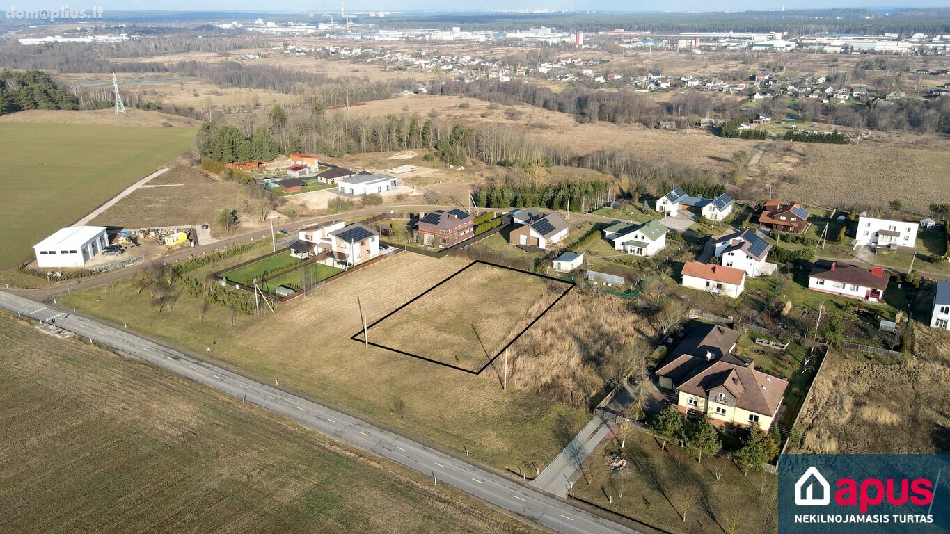 Parduodamas sklypas Vilniuje, Paneriuose, J. Tiškevičiaus g.