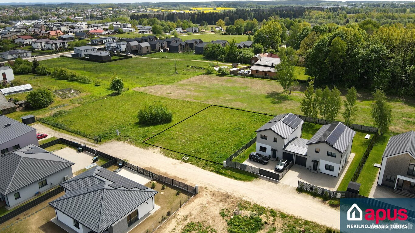 Parduodamas sklypas Vilniuje, Pavilnyje, Valdemaro Čarneckio g.