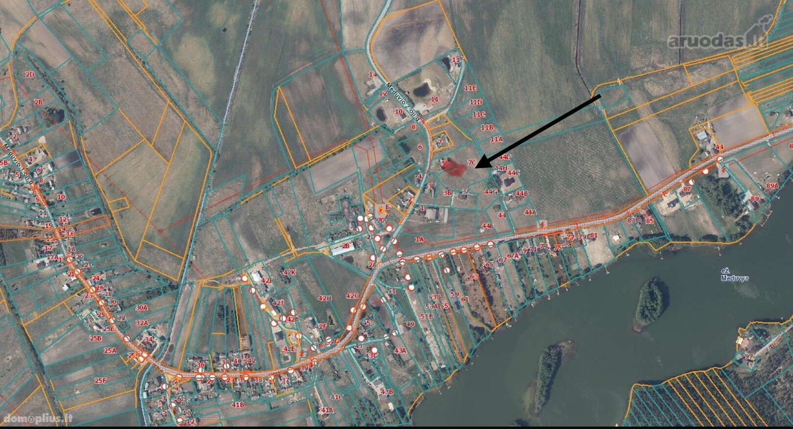 Parduodamas sklypas Trakų rajono sav., Senasis Tarpupis, Meduvio 2-oji g.