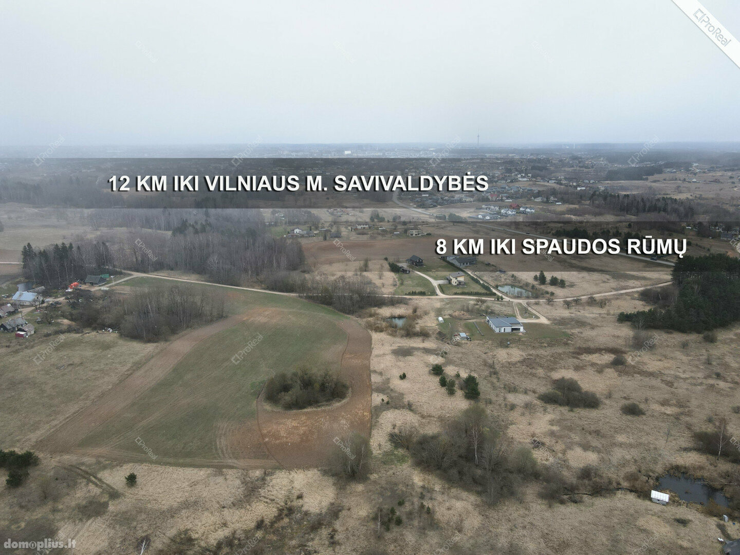 Parduodamas sklypas Vilniaus rajono sav., Vaivadiškėse, Laimės g.