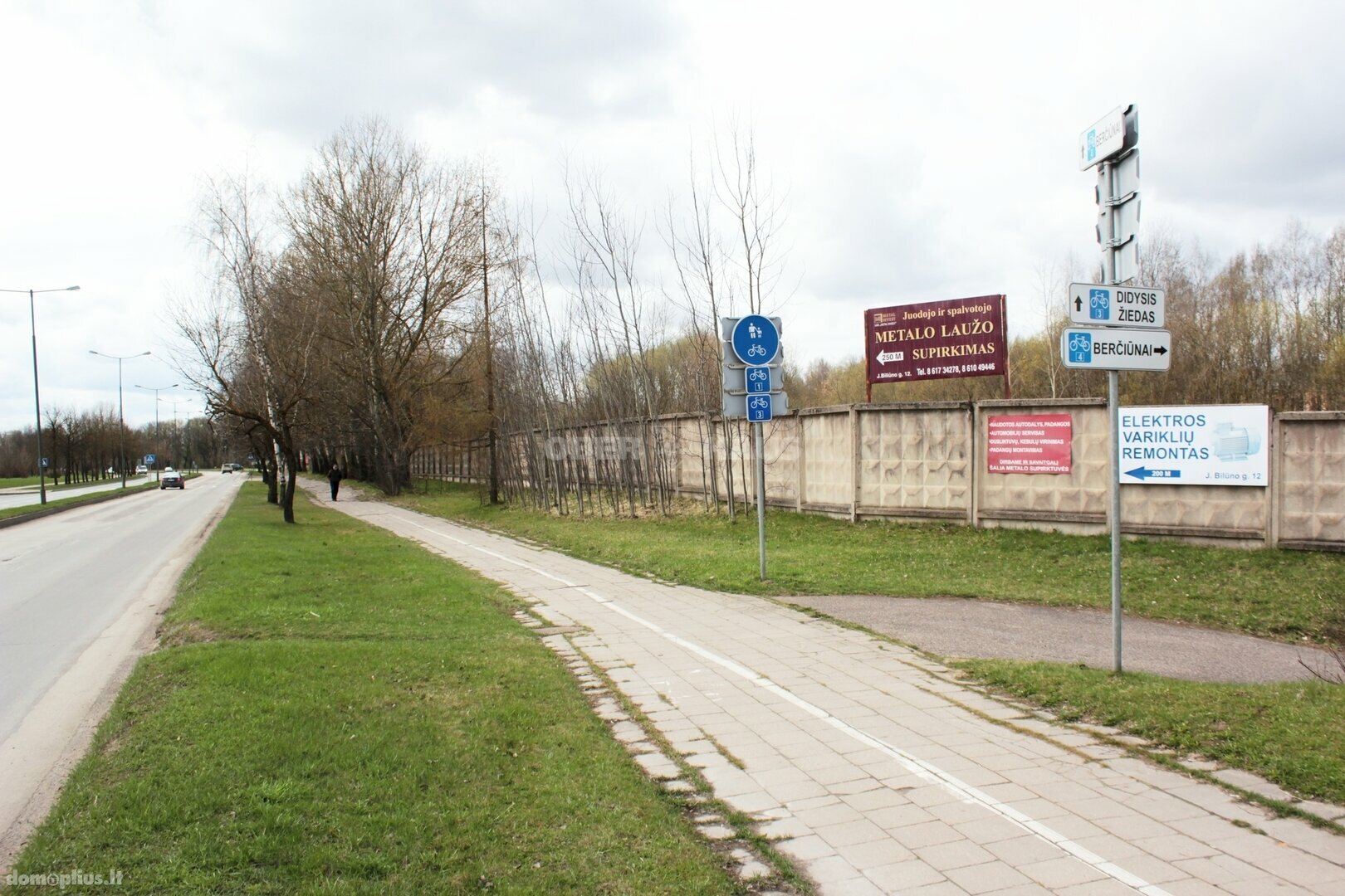 Parduodamas sklypas Panevėžyje, Centre, J. Biliūno g.