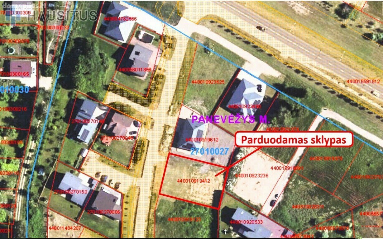 Parduodamas sklypas Panevėžyje, Pilėnuose, Viensėdžių g.