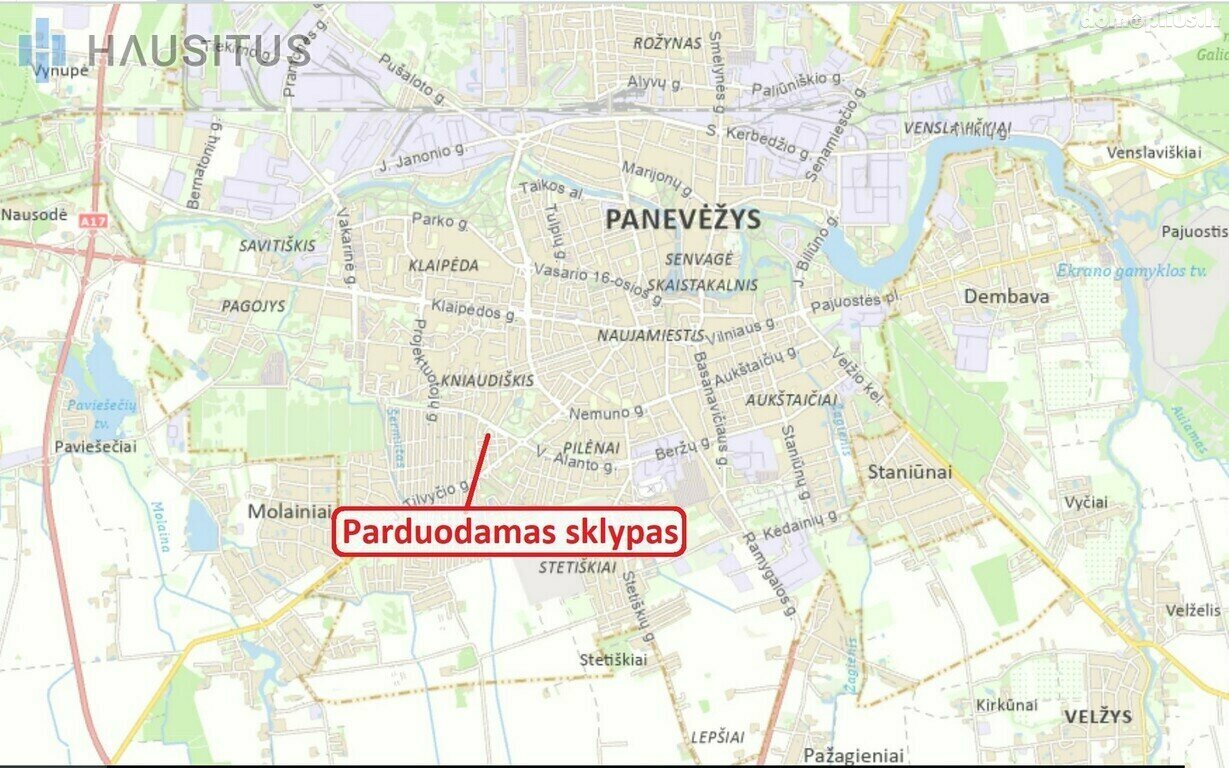 Parduodamas sklypas Panevėžyje, Pilėnuose, Viensėdžių g.