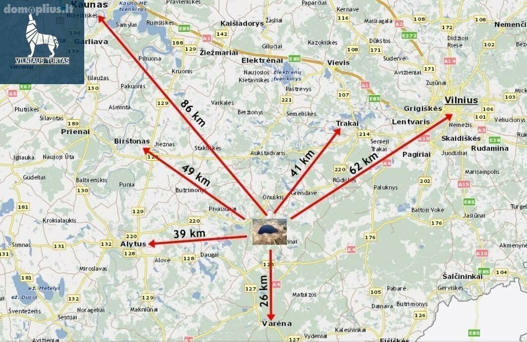 Parduodamas sklypas Trakų rajono sav., Petrauskuose