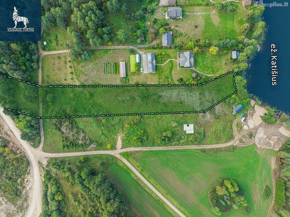Parduodamas sklypas Trakų rajono sav., Katišiuose