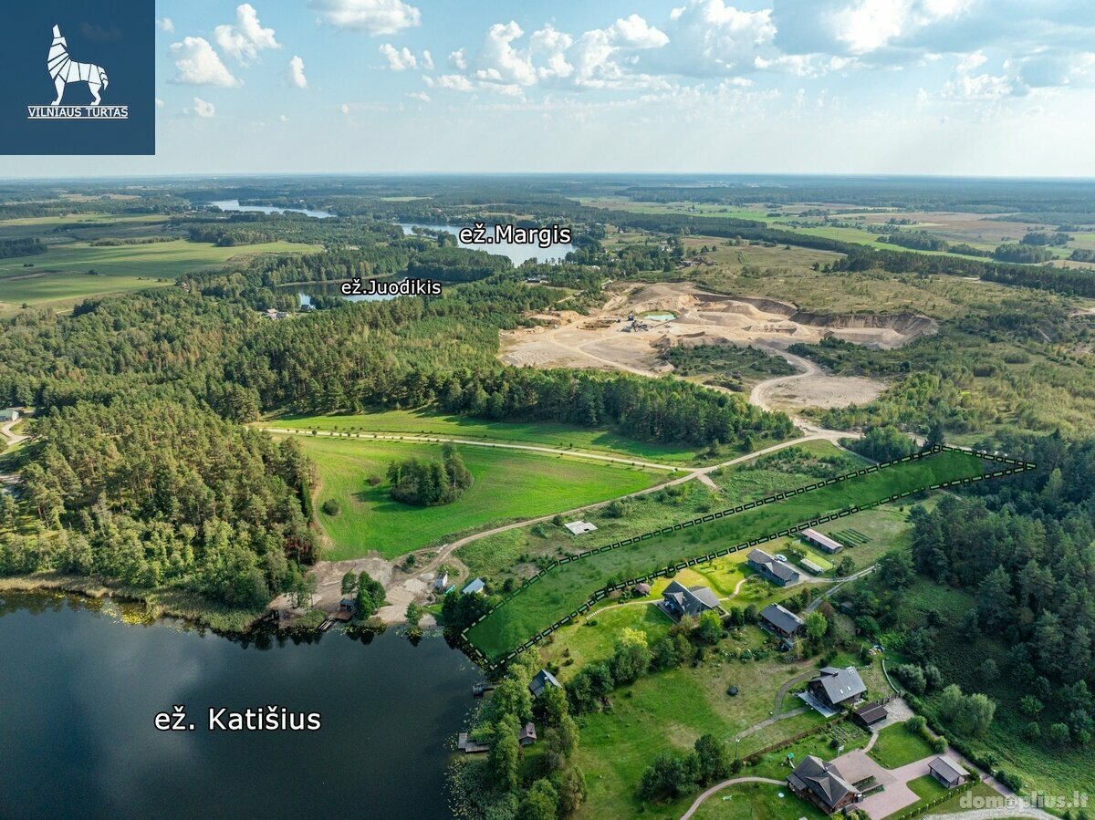 Parduodamas sklypas Trakų rajono sav., Katišiuose