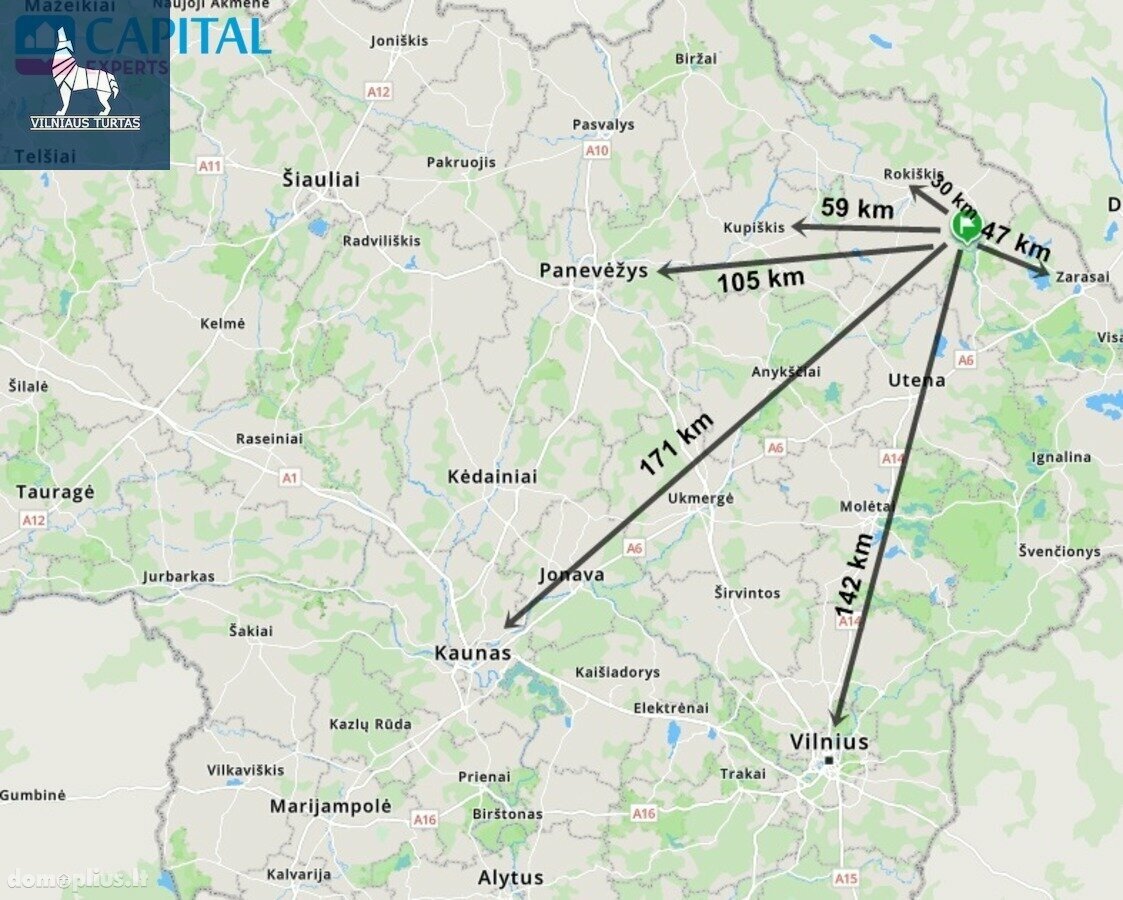 Parduodamas sklypas Rokiškio rajono sav., Anapolyje