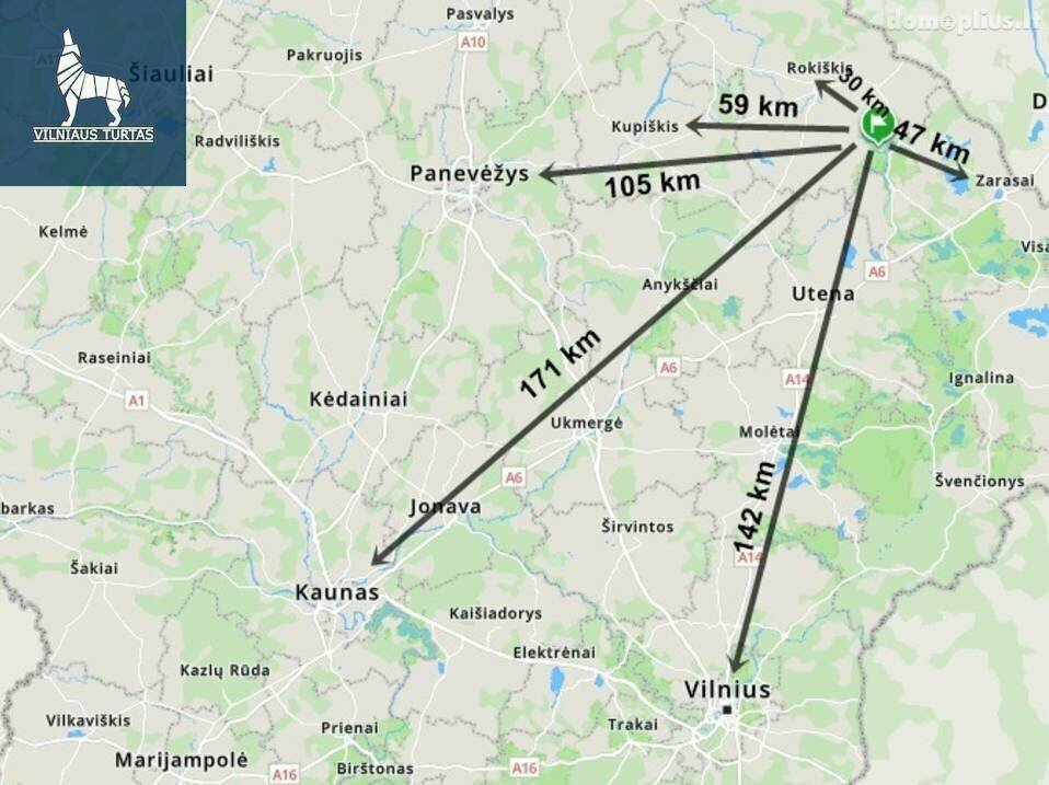 Parduodamas sklypas Rokiškio rajono sav., Ragavoje