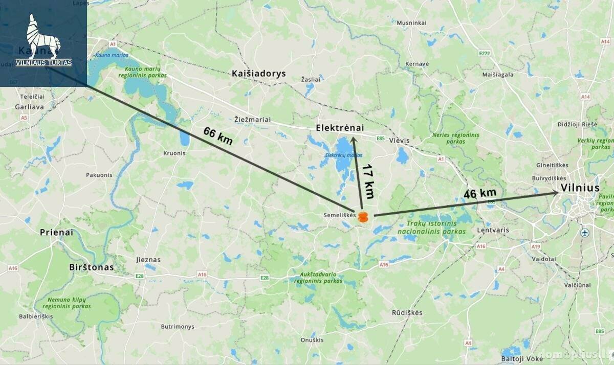 Parduodamas sklypas Elektrėnų sav., Semeliškėse