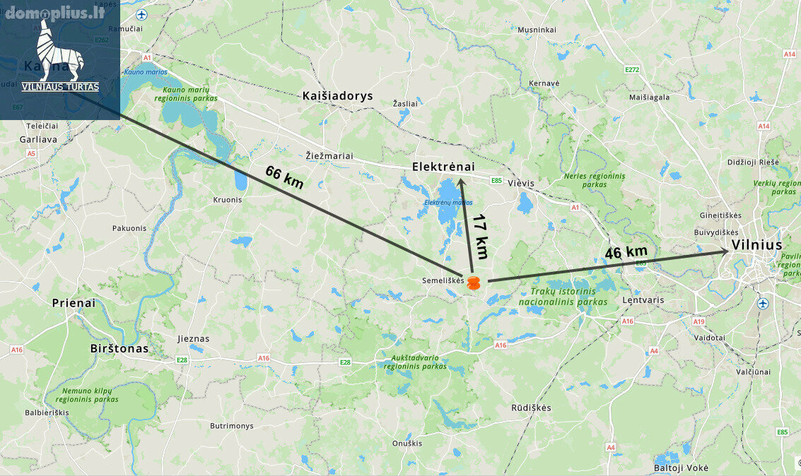 Parduodamas sklypas Elektrėnų sav., Semeliškėse