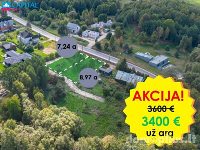 Parduodamas sklypas Vilniuje, Pagiriuose, Vėjo g.