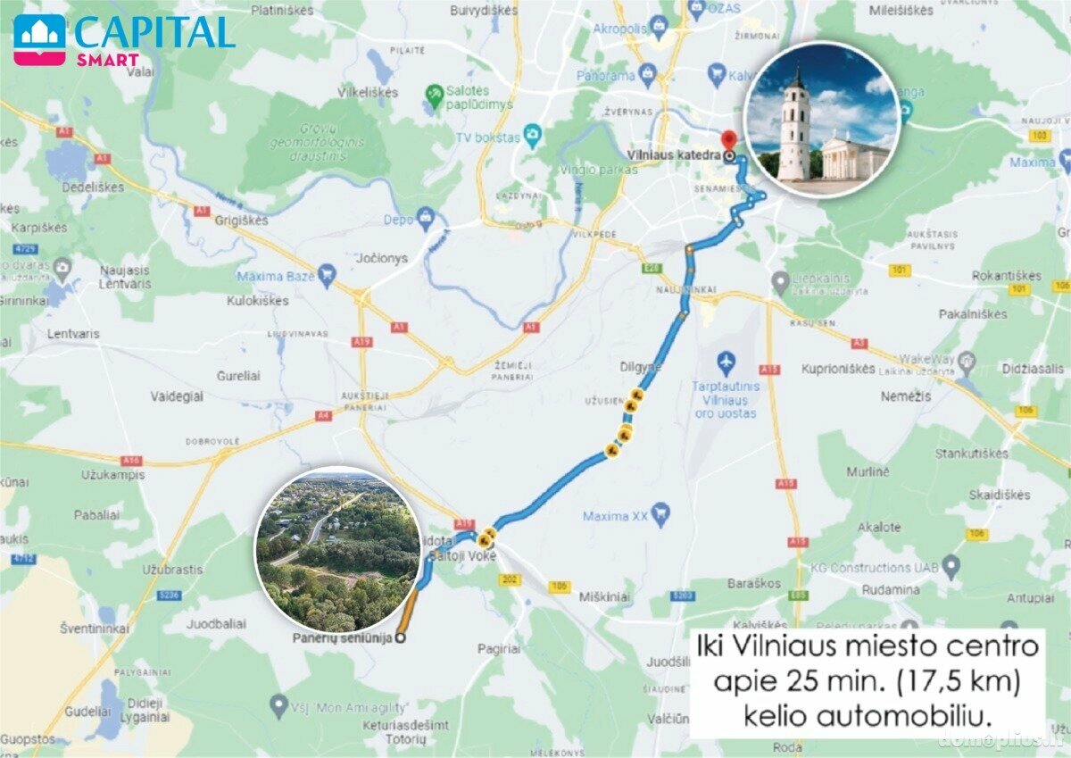 Parduodamas sklypas Vilniuje, Pagiriuose, Vėjo g.