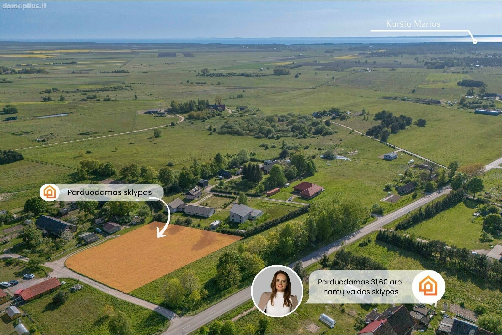 Parduodamas sklypas Klaipėdos rajono sav., Pangesuose, Drukių g.