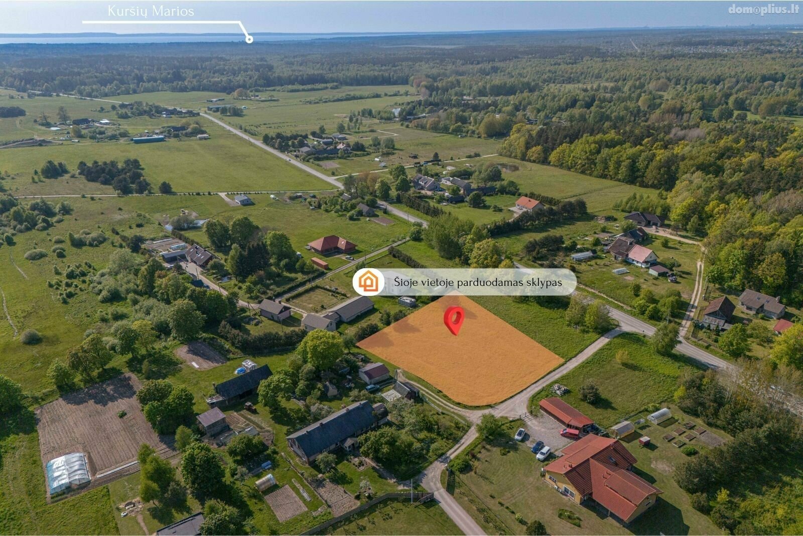 Parduodamas sklypas Klaipėdos rajono sav., Pangesuose, Drukių g.