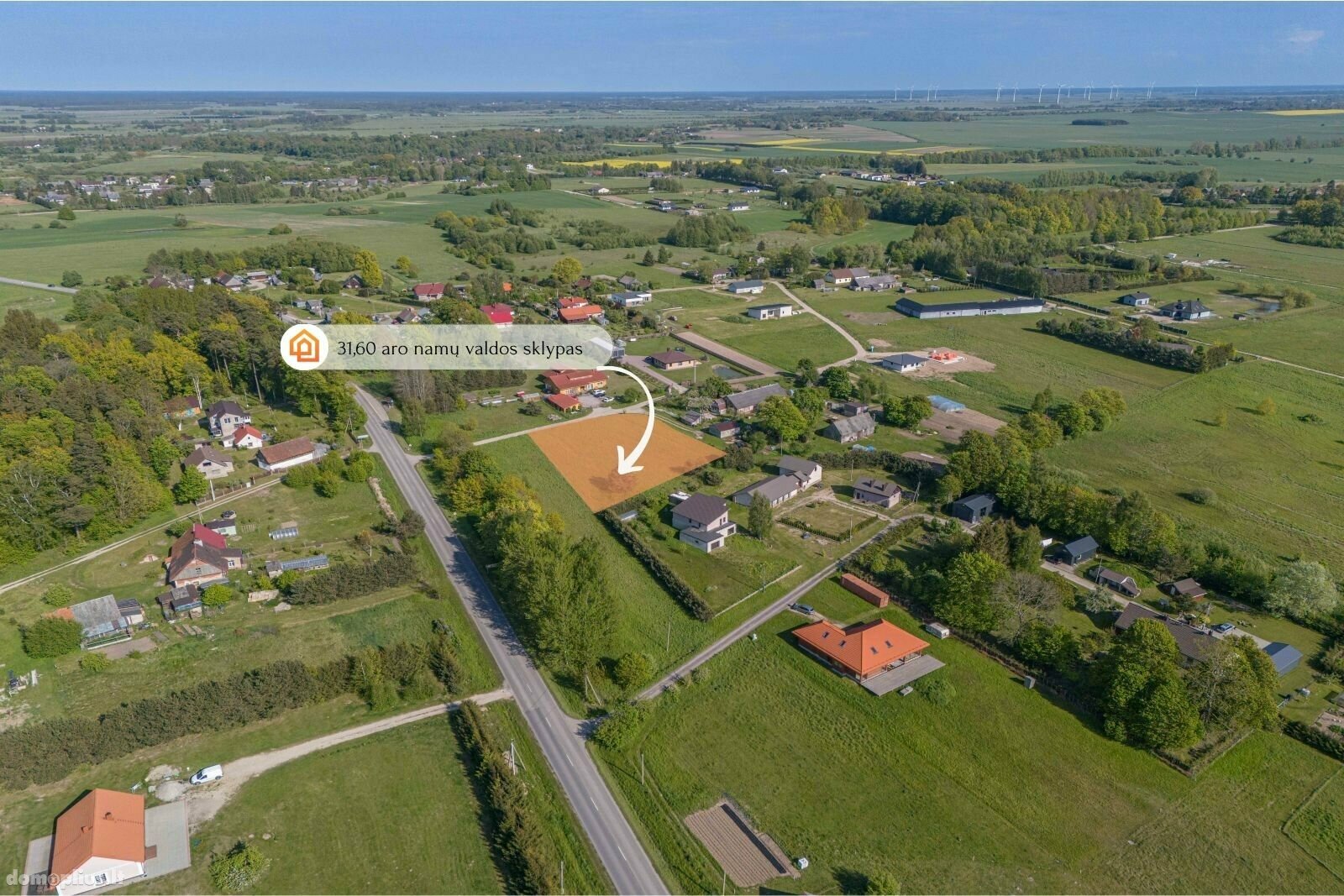 Parduodamas sklypas Klaipėdos rajono sav., Pangesuose, Drukių g.
