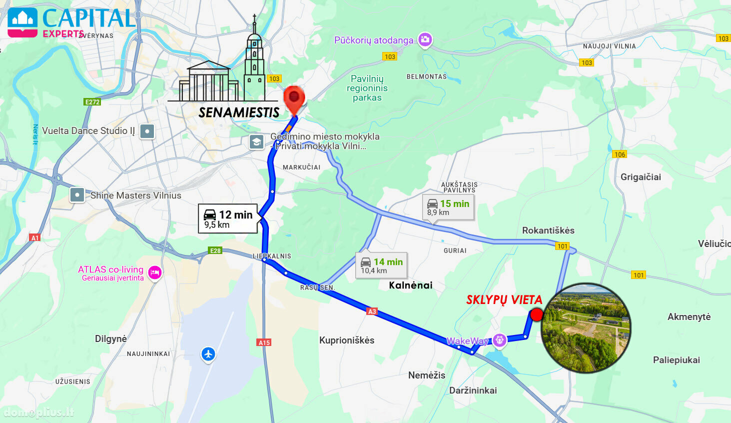 Parduodamas sklypas Vilniaus rajono sav., Didžiasalyje