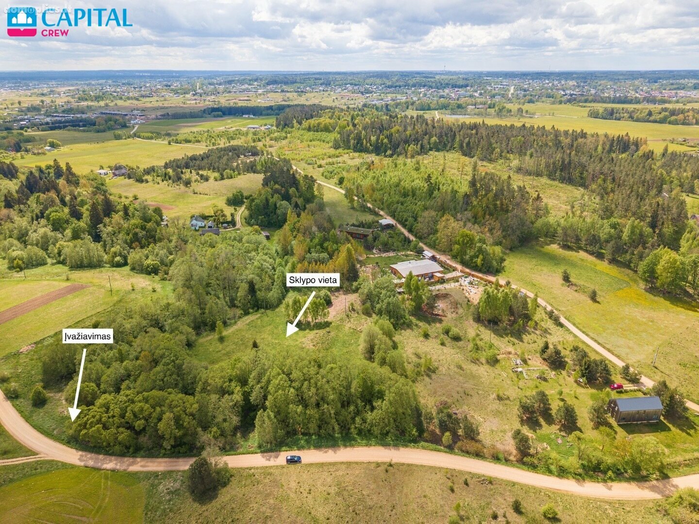 Parduodamas sklypas Vilniaus rajono sav., Užugriovyje