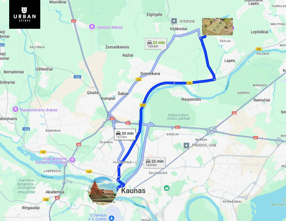 Parduodamas sklypas Kauno rajono sav., Voškoniuose, Smiltės g.