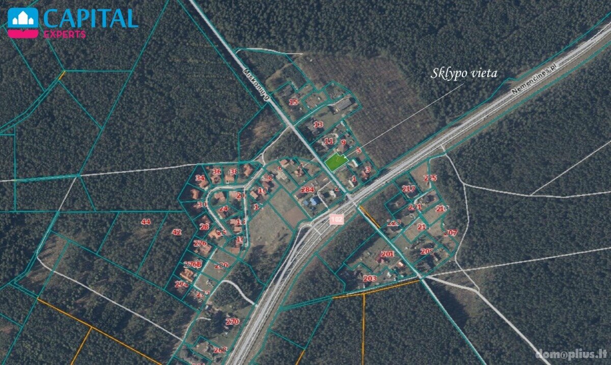 Parduodamas sklypas Vilniaus rajono sav., Miškonyse