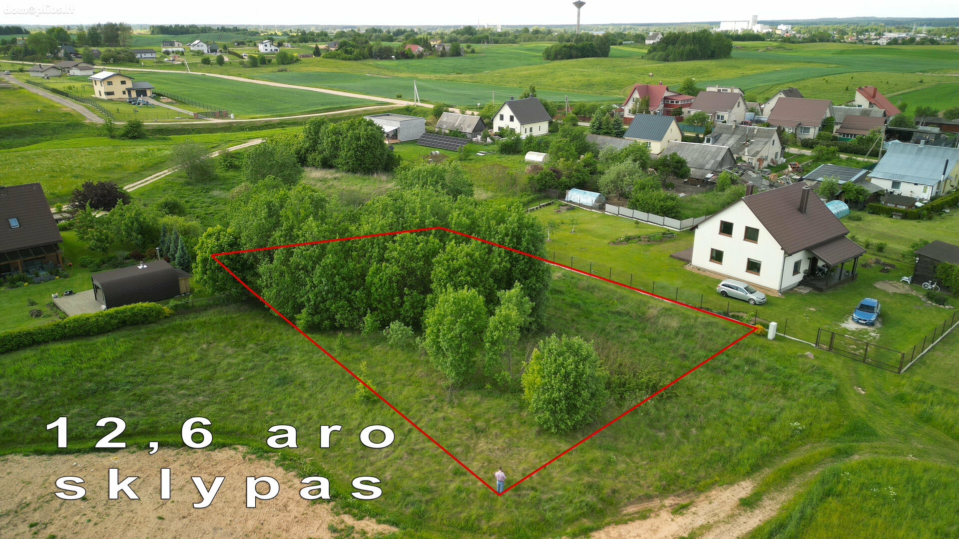 Parduodamas sklypas Elektrėnų sav., Vievyje, Vytauto g.