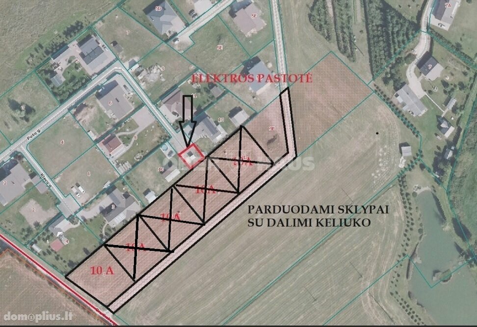Parduodamas sklypas Šiaulių rajono sav., Bubiuose
