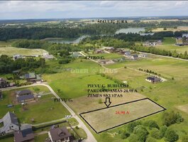Sklypas Šiaulių rajono sav., Bubiuose, Pievų g.