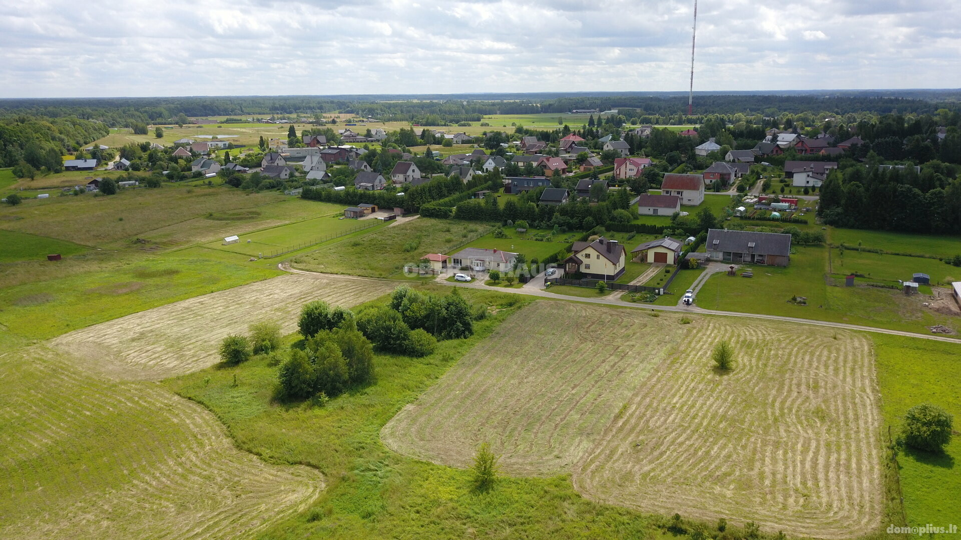 Участок Šiaulių rajono sav., Bubiuose, Pievų g.