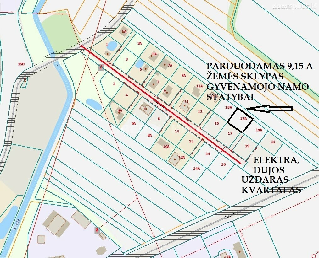 Parduodamas sklypas Šiaulių rajono sav., Šapnagiuose