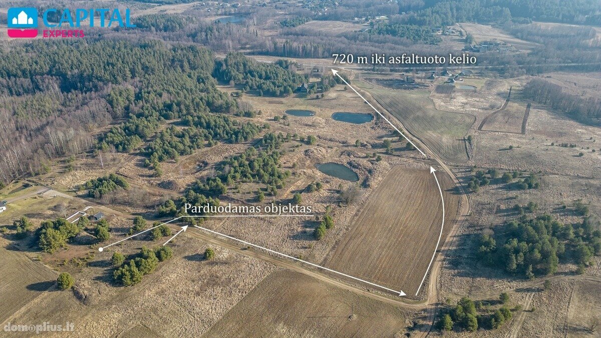 Parduodamas sklypas Trakų rajono sav., Strazdiškėse