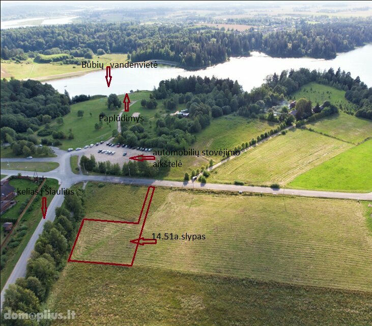 Parduodamas sklypas Šiaulių rajono sav., Meškiuose, Šilojų g.