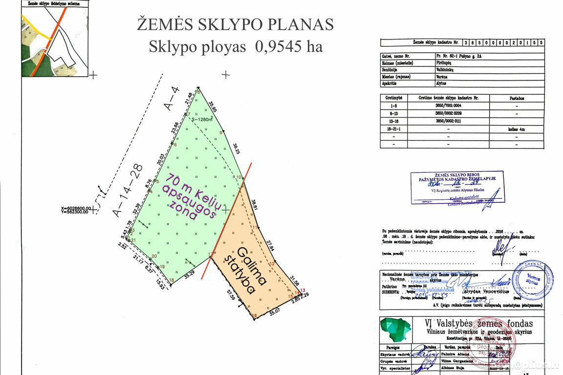 Parduodamas sklypas Varėnos rajono sav., Pirčiupiuose