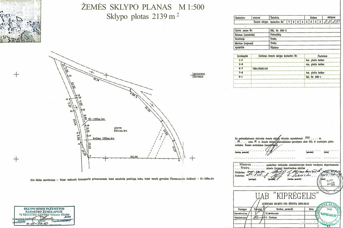 Parduodamas sklypas Trakų rajono sav., Peleniškėse