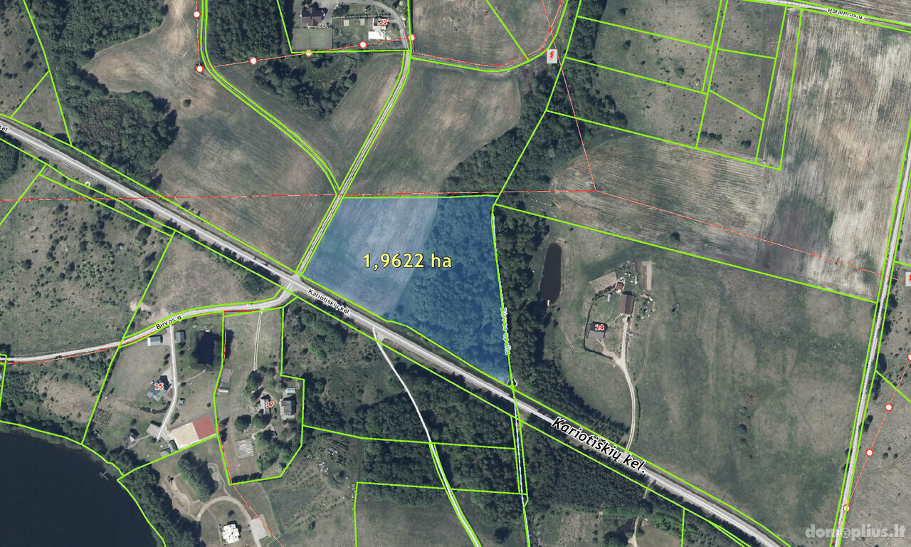 Parduodamas sklypas Trakų rajono sav., Padvariškėse