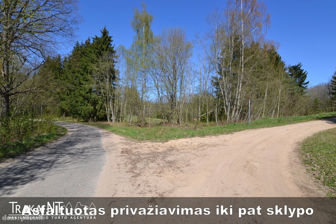Parduodamas sklypas Trakų rajono sav., Kudrionyse